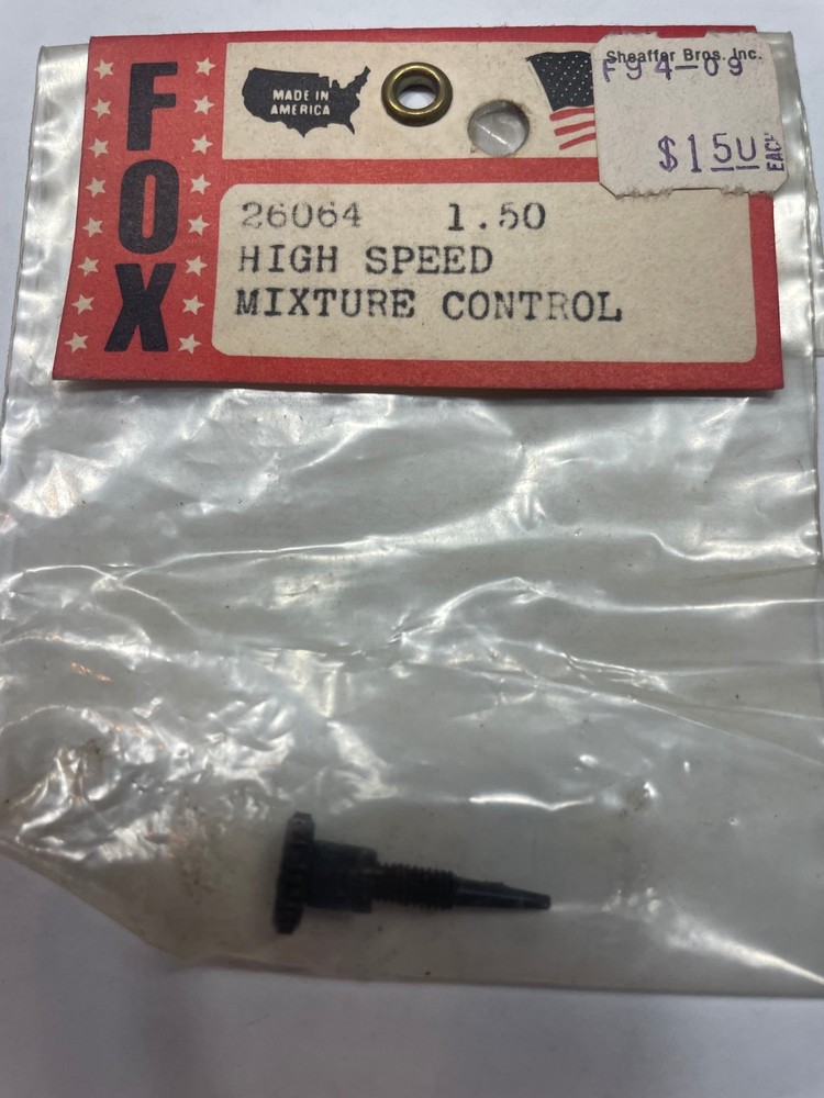 VINTAGE FOX HIGH SPEED MIXTURE CONTROL NO. 26064