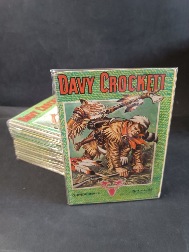 DAVY CROCKETT 1/20 Original Comic Book Complete Series