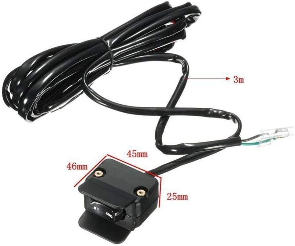12V 250A Winch Solenoid Relay Contactor & Rocker & Switch