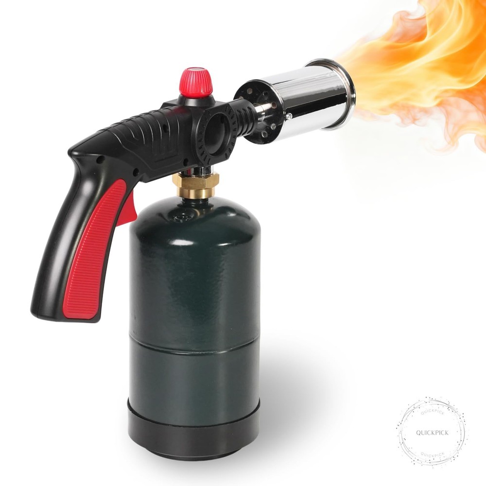 Heavy Duty Propane Torch 3272°F - Professional Multi-Use Torch with Adjustable