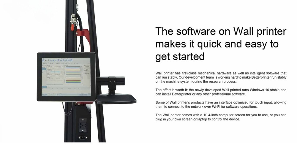 WALLMASTER® PRO+ UV Wall Printer | 3D Wanddrucker Wallpen