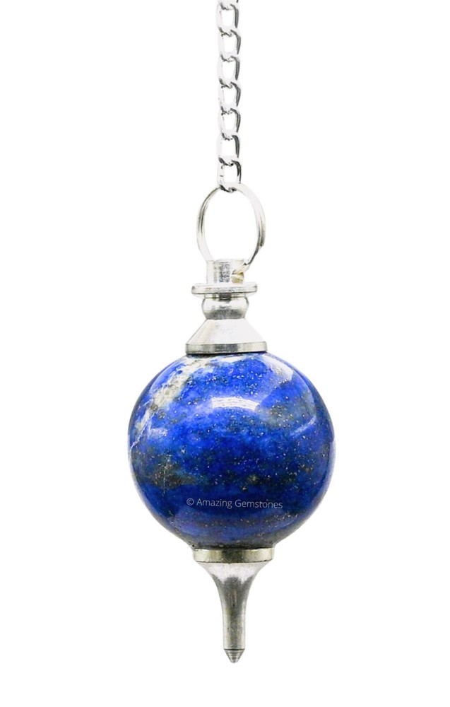 Lapis Lazuli Dowsing Crystal Ball Pendulum