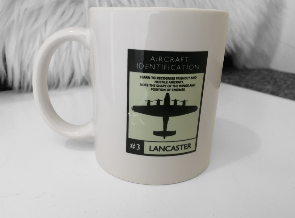 Avro Lancaster Bomber Mug British Aircraft RAF