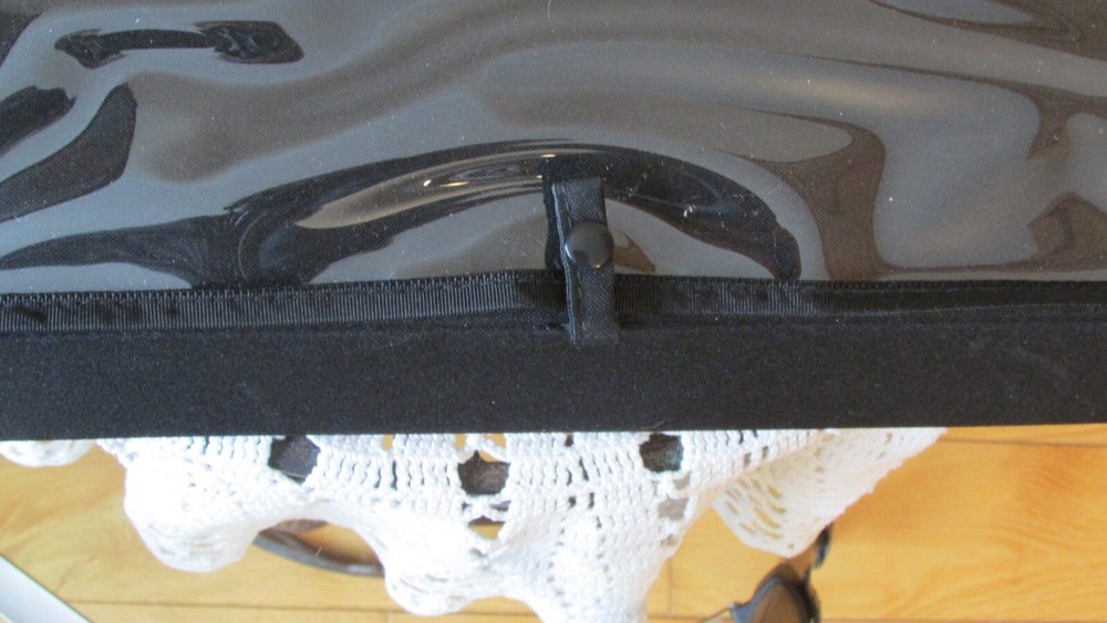 Loran (Needlework) Project Carrying Case Black with 3 inner sections