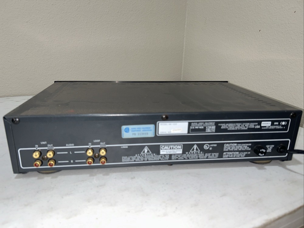 Hughes AK-100 SRS Sound Retrieval System Stereo Processor As Is Untested