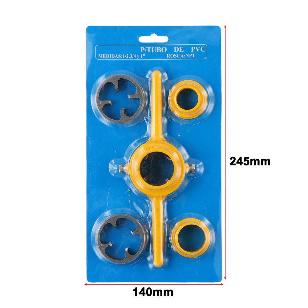 Pipe Threader 33mm Upper Diameter NPT Thread Plastic/alloy Handle Tools