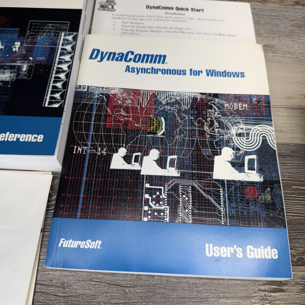 DynaComm Terminal Emulation Software For Windows - FutureSoft - New, Open Box