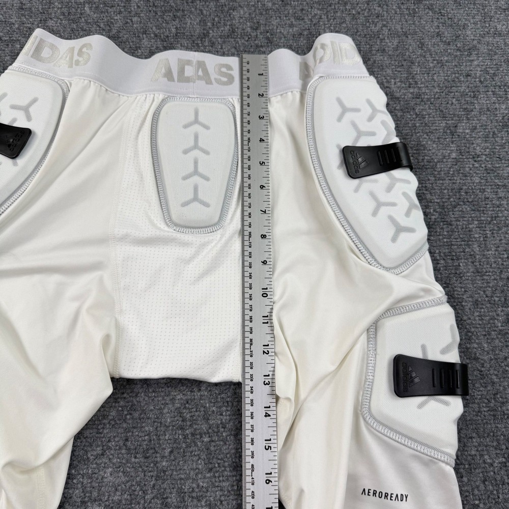 Adidas Alphaskin Force Girdle Large White Padded Compression New Mens