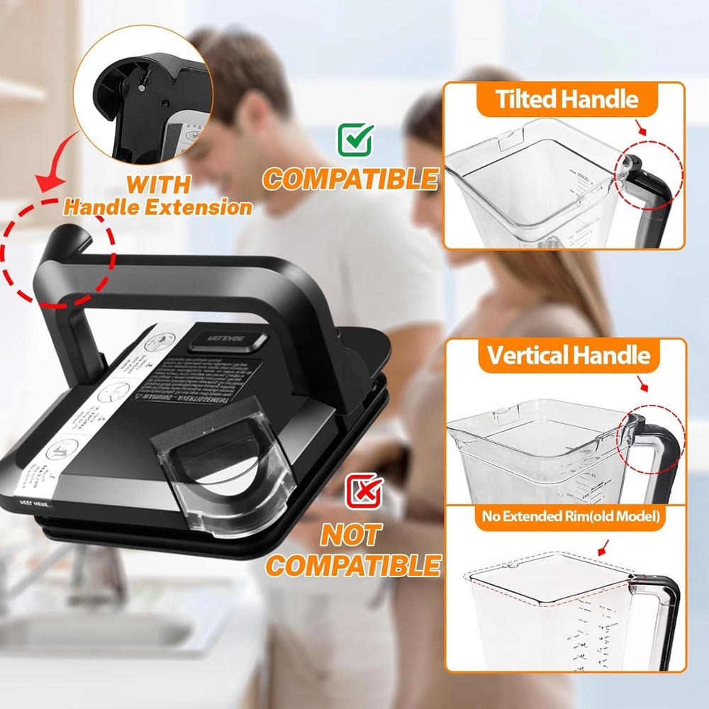 Ninja Blender Replacement Locking Lid - Clear Polycarbonate