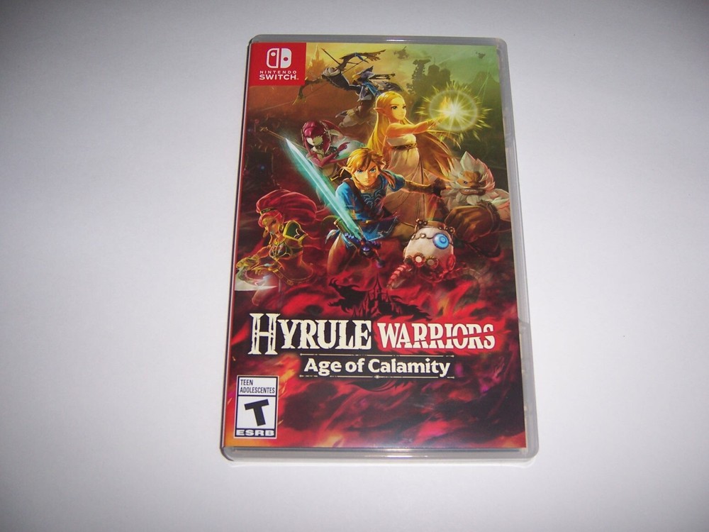 Replacement Case for Hyrule Warriors Age Calamity Nintendo Switch Box Authentic