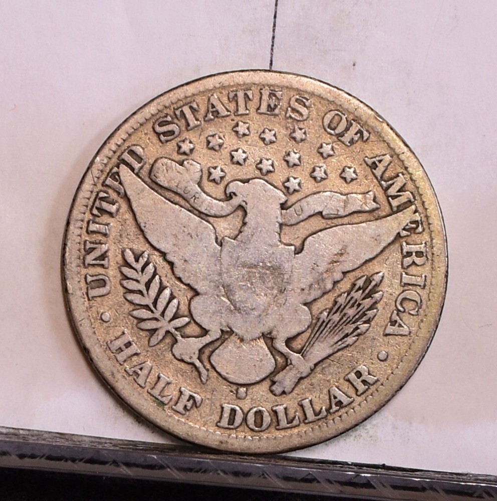 1893-S Barber Half Dollar- VG (#58231-L)