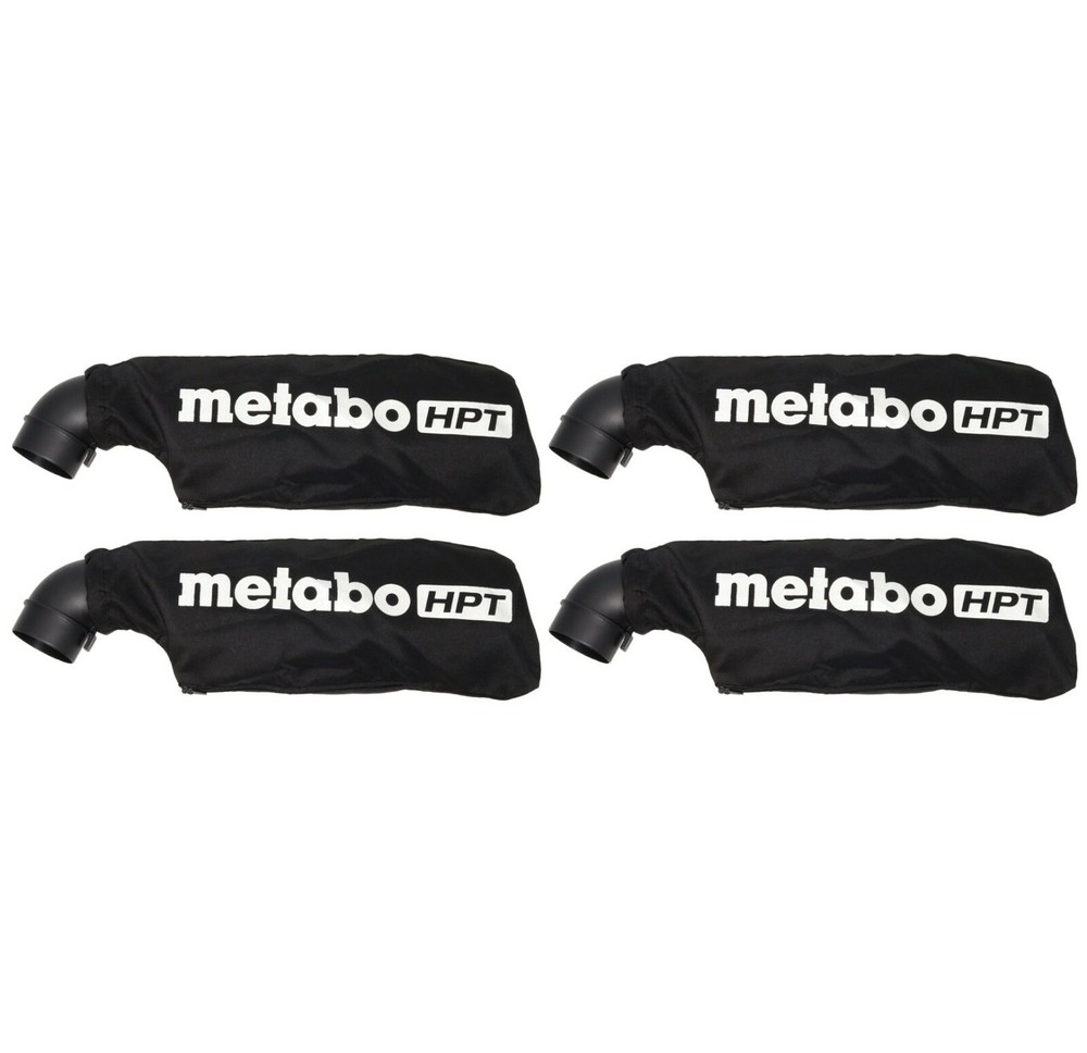 Metabo HPT/Hitachi 373694 Dust Bag Replacement Tool Part for C10FSHC (4-Pack)
