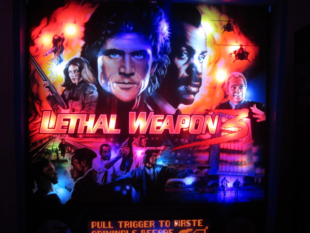 LETHAL WEAPON 3 - NON GHOSTING Lighting Kit custom SUPER BRIGHT PINBALL LED KIT