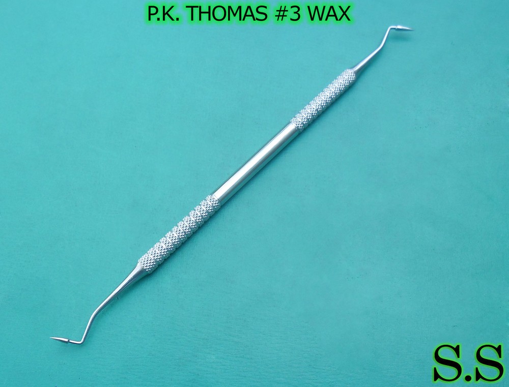3 P.K. THOMAS #3 WAX DENTAL INSTRUMENTS