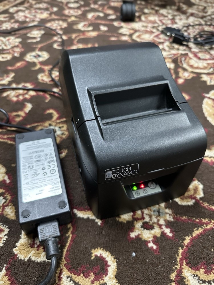 TOUCH DYNAMIC PR-TB4-S THERMAL RECEIPT PRINTER With Power Supply
