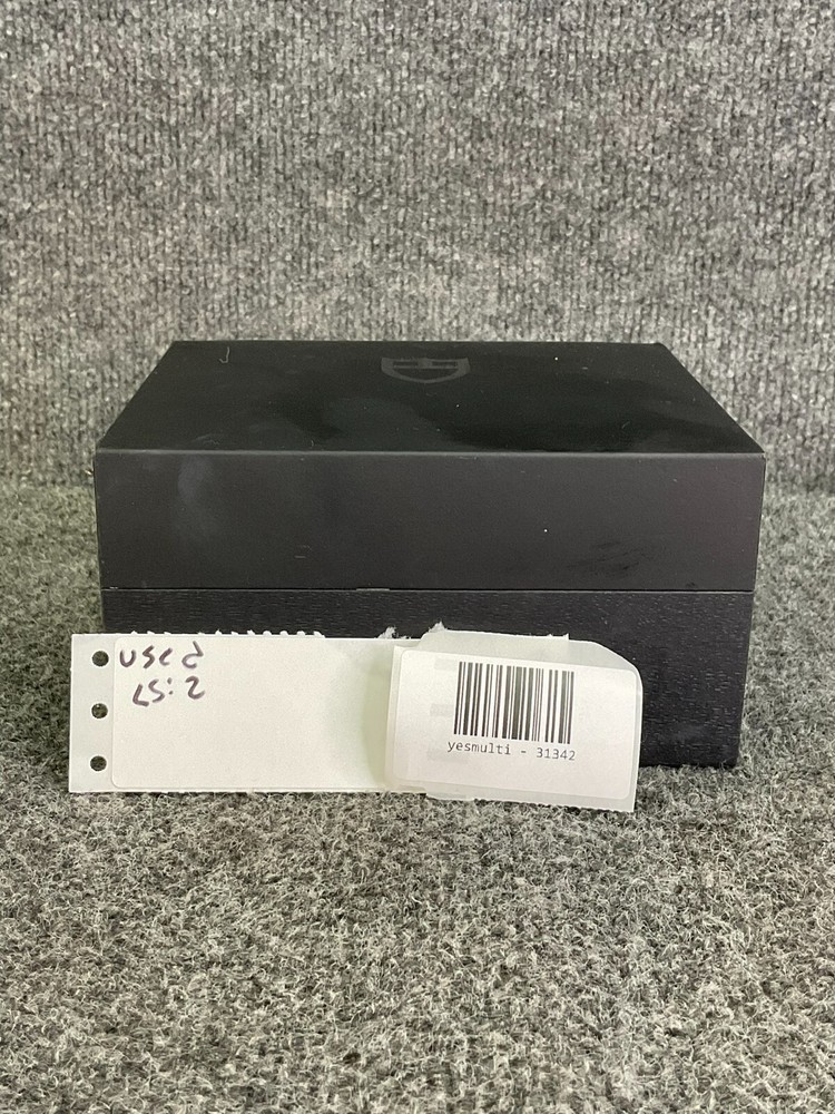 Tudor Luxury Watch Box Original Square Shape Black Case