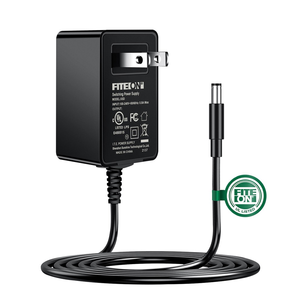 UL 5ft AC Adapter For Vtech Vsmile Cyber Pocket Learning System V.tech Charger