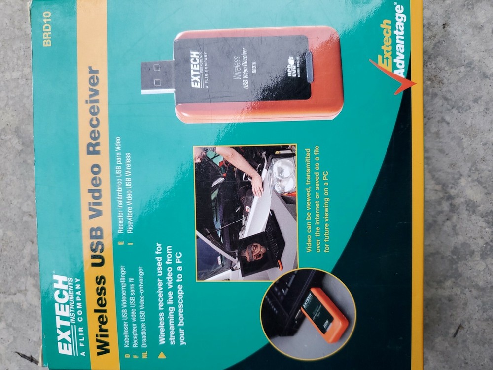 Extech BRD10 Wireless USB Video Receiver - NIB
