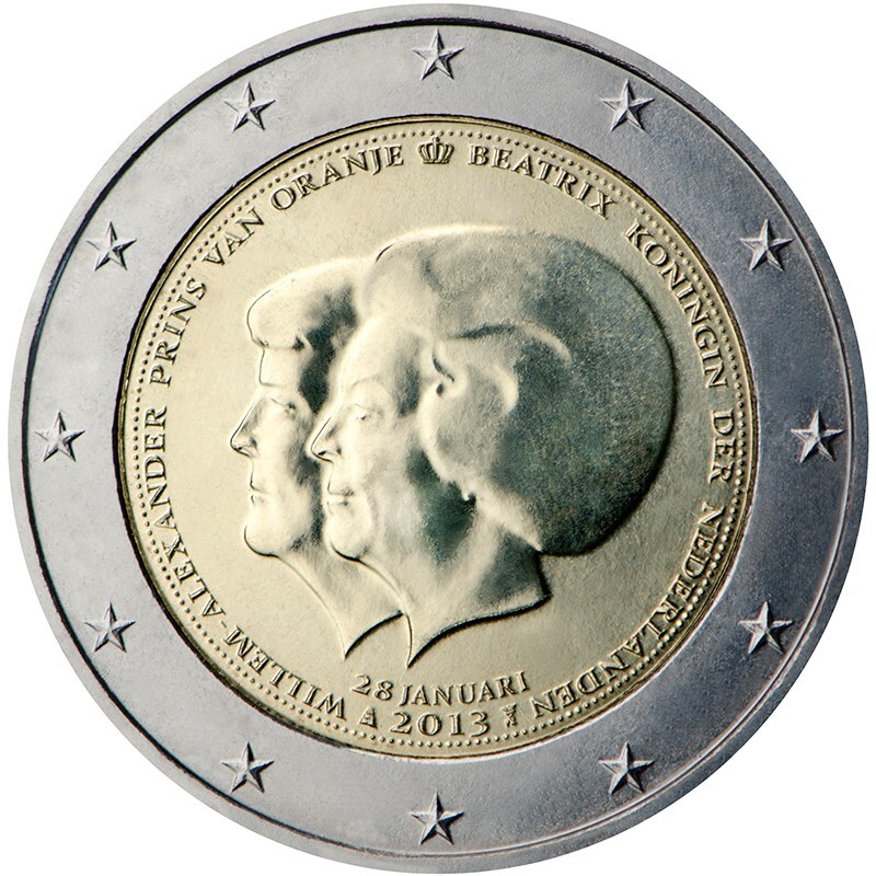 Netherlands - 2 Euro Commemorative 2013 Abdication to the Throne  UNC