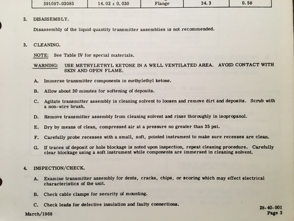 Simmonds Precision Liquid Quantity Transmitter 391087 Series Overhaul Manual