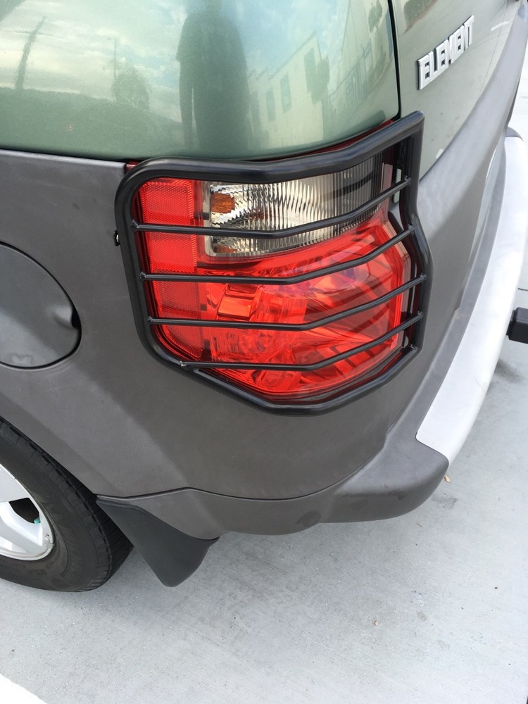 For 2003-2008 Honda Element Taillight Covers Rear Tail Light Guards Protector