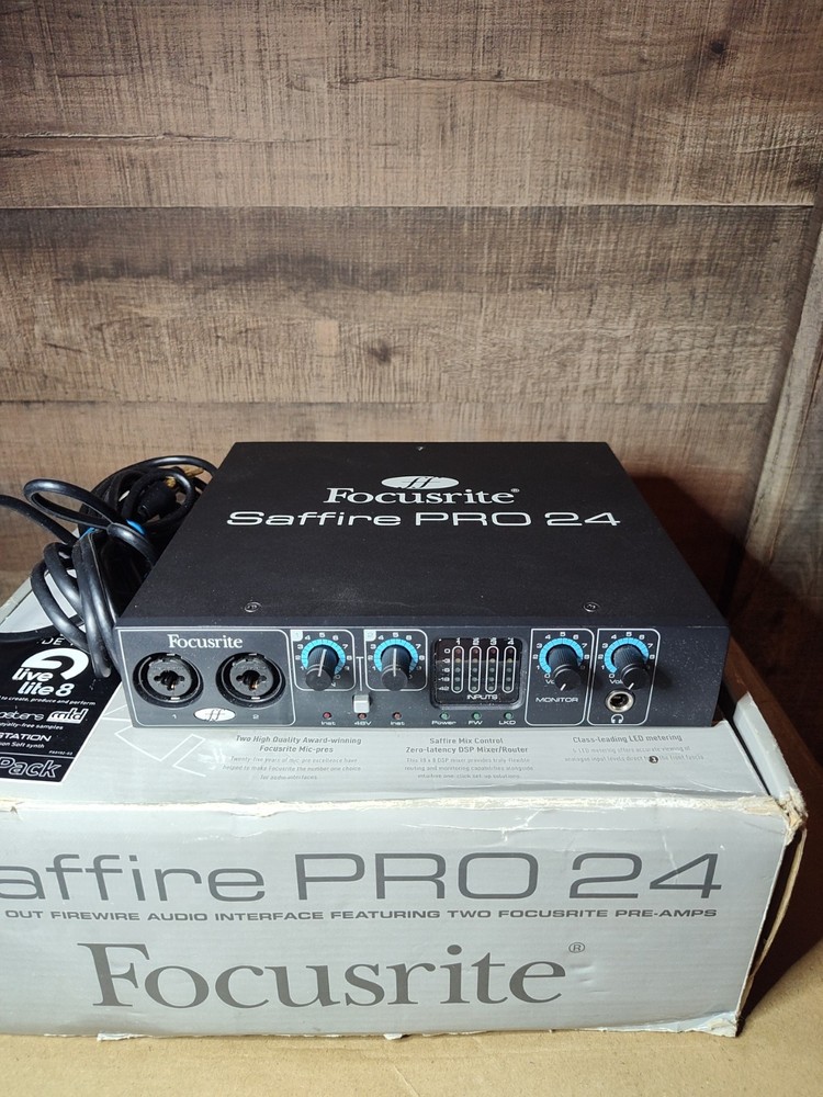 Focusrite Saffire Pro 24 Electronic Audio Interface Excellent Condition