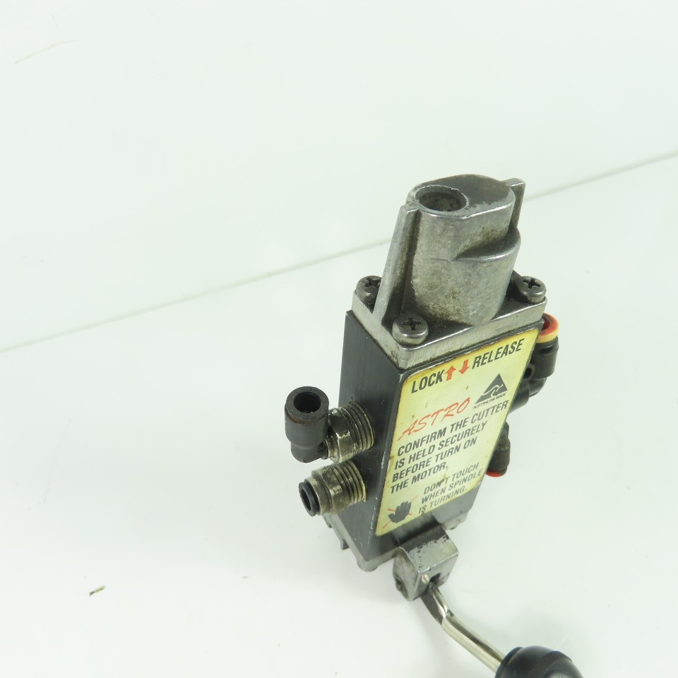 Astro Pneumatic Spindle Lock Control Mechanism