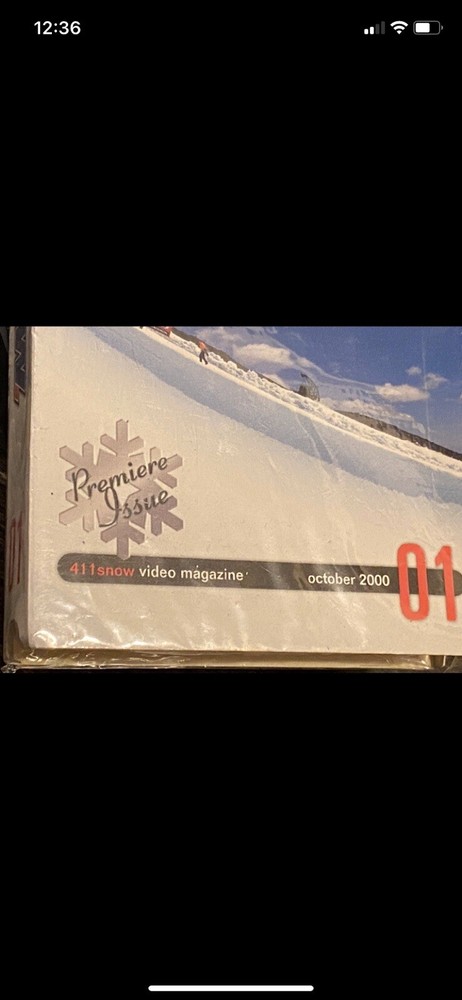 411 Snow Video Magazine Issue 01 - VHS - Used