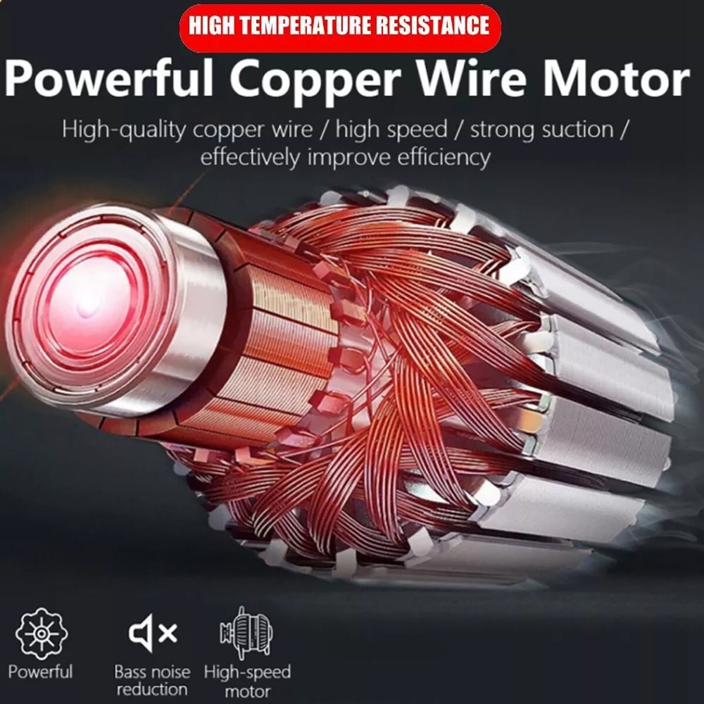 Cordless Pop Rivet Tool Gun Rivnut Setting Tool Nut Setter Blind Riveter+Battery