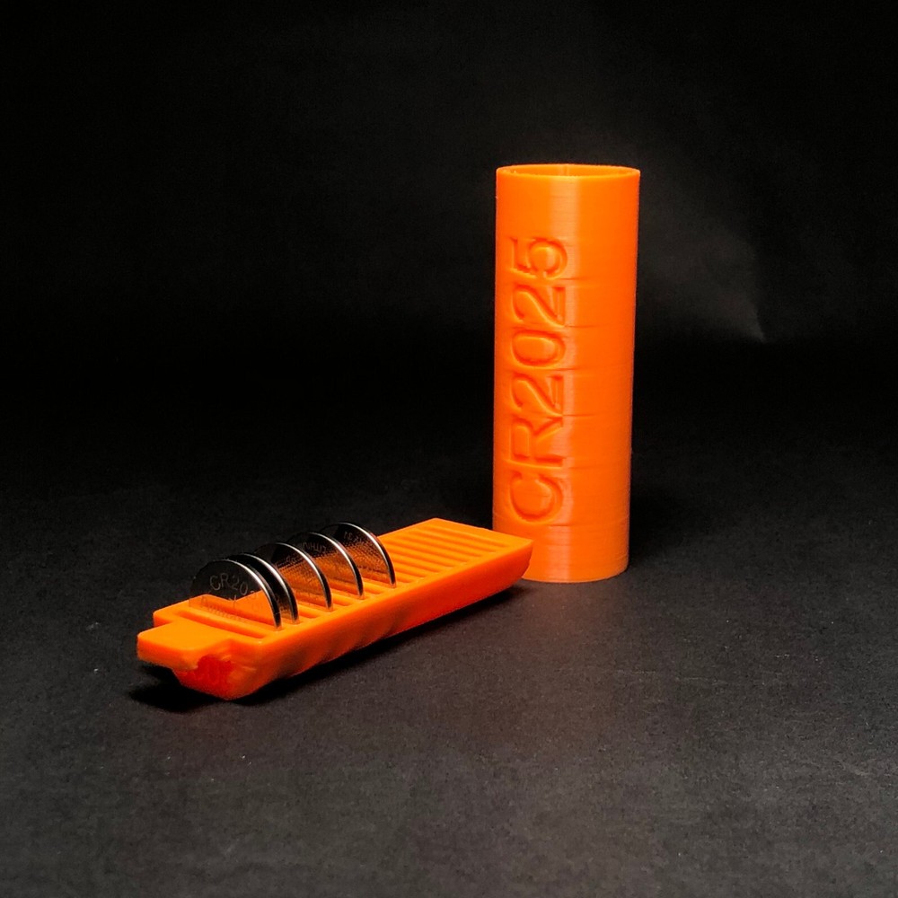 CR2025 Battery Case | Battery Storage, Holder, Dispenser