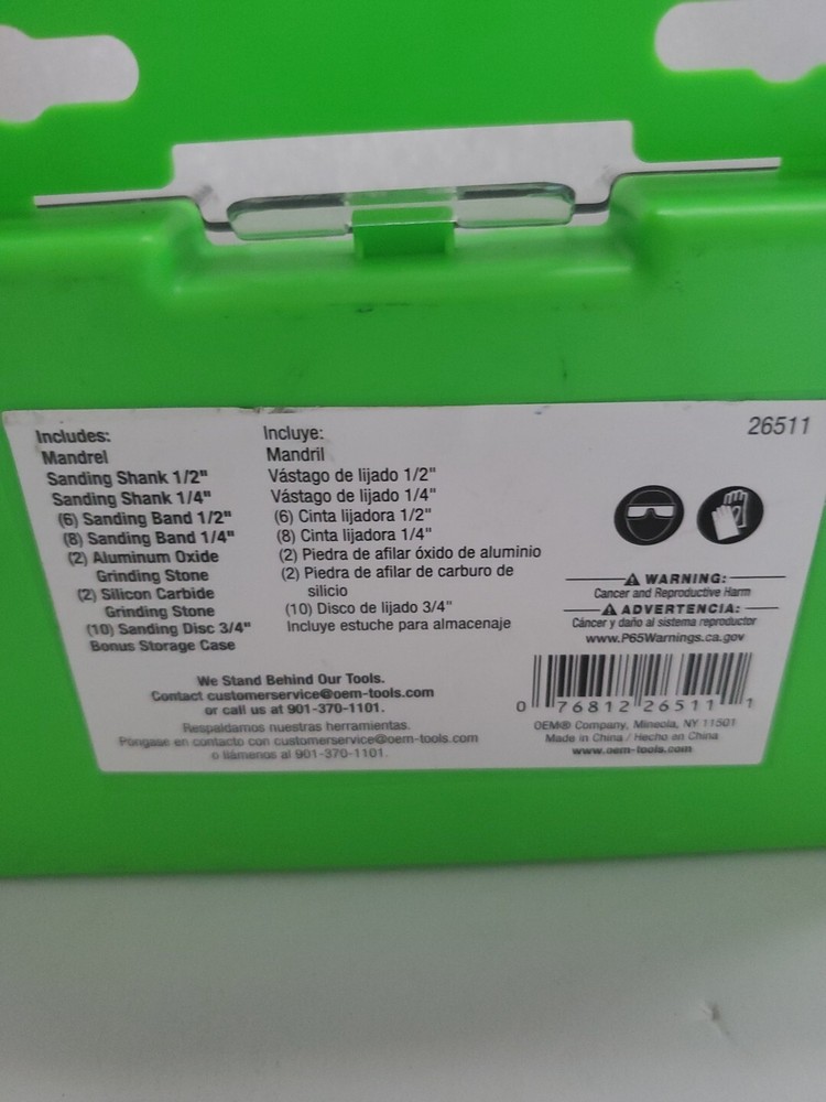 OEMTOOLS 31 Piece Rotary Tool Set #26511