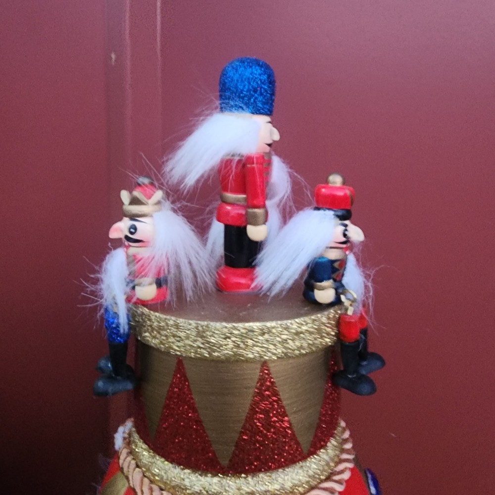 Kurt Adler Nutcracker Multi-Color 20" Music Box Hat