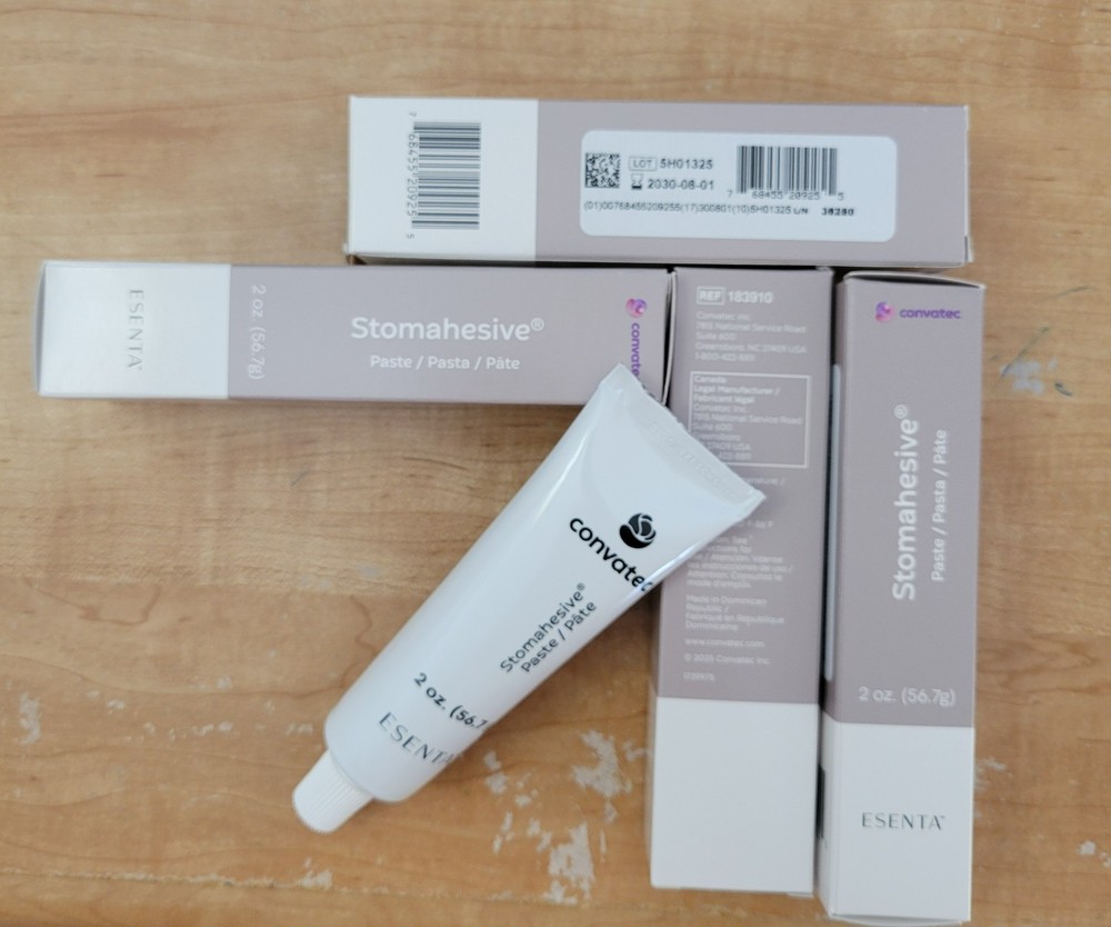 ConvaTec #183910 Stomahesive Protective Paste 2oz Tube  4 Tubes!