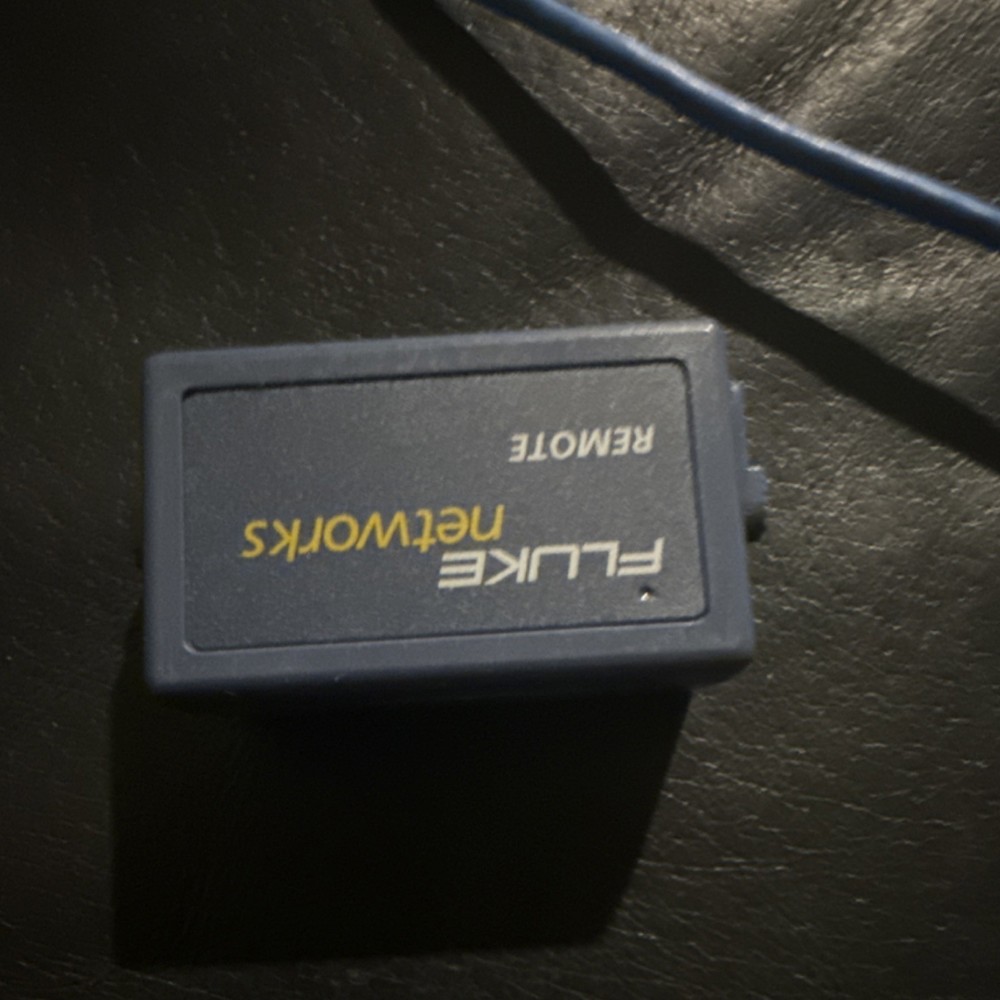 Fluke Networks MicroMapper LAN Cable Tester RJ45 Wiremap Tool w/ Remote TESTED