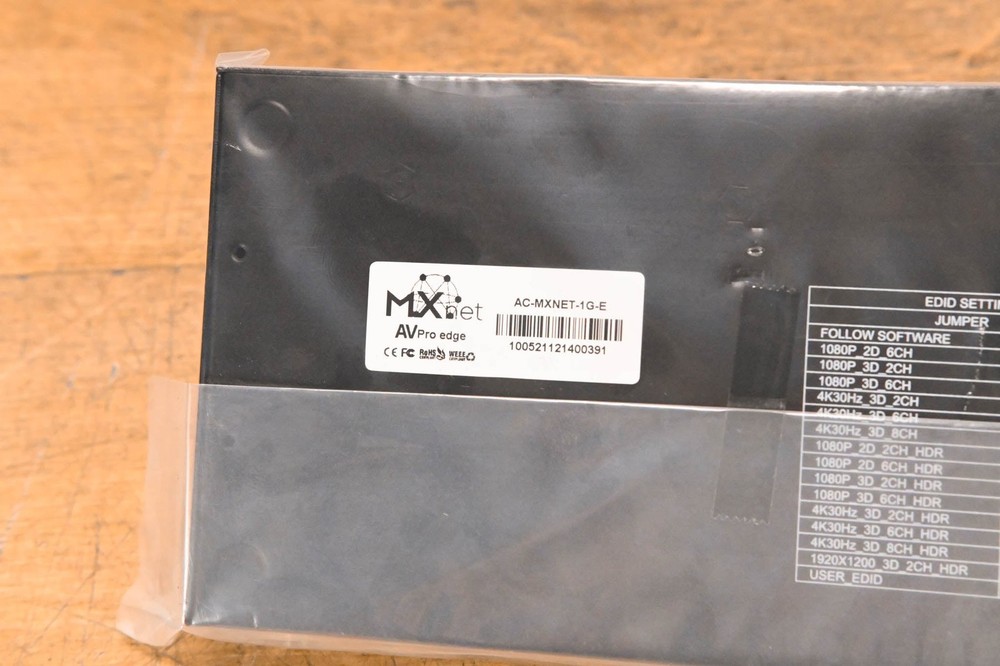 AVPro Edge AC-MXNET-1G-E Encoder/Transmitting IP Device CG01UHK