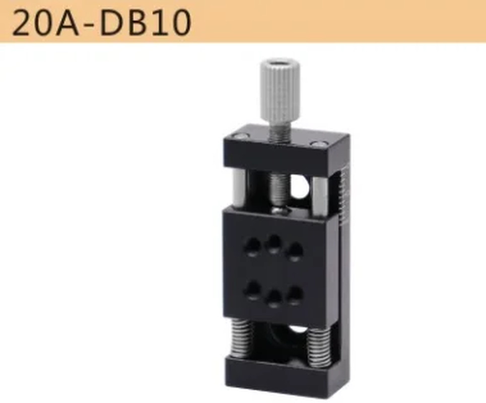 High Precision Manual Slide Table - 1D/2D X-Axis Linear Screw Displacement Stage