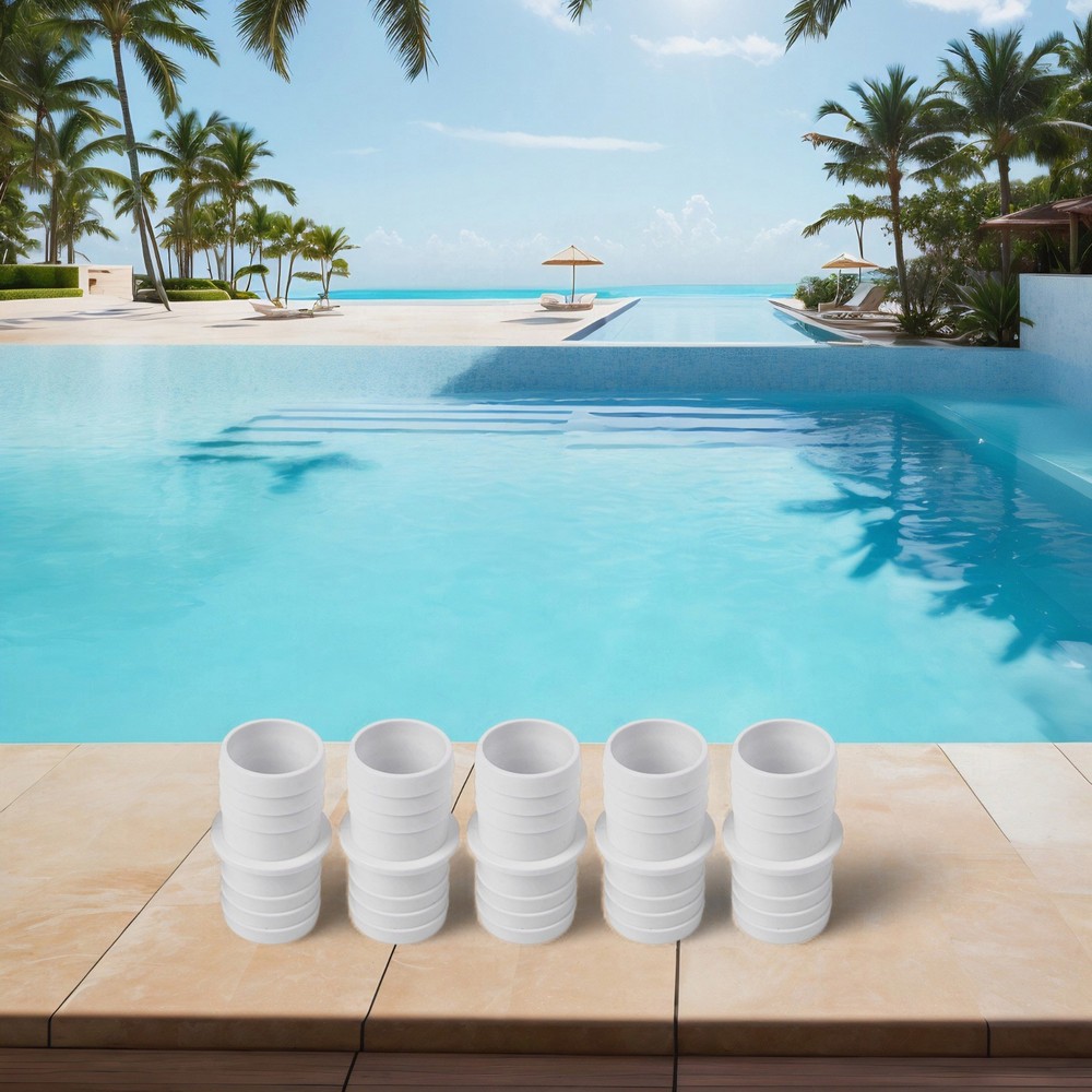 5PC Pool Vacuum Hoses for Adapters 38mm for Enhanced Cleaning Experience