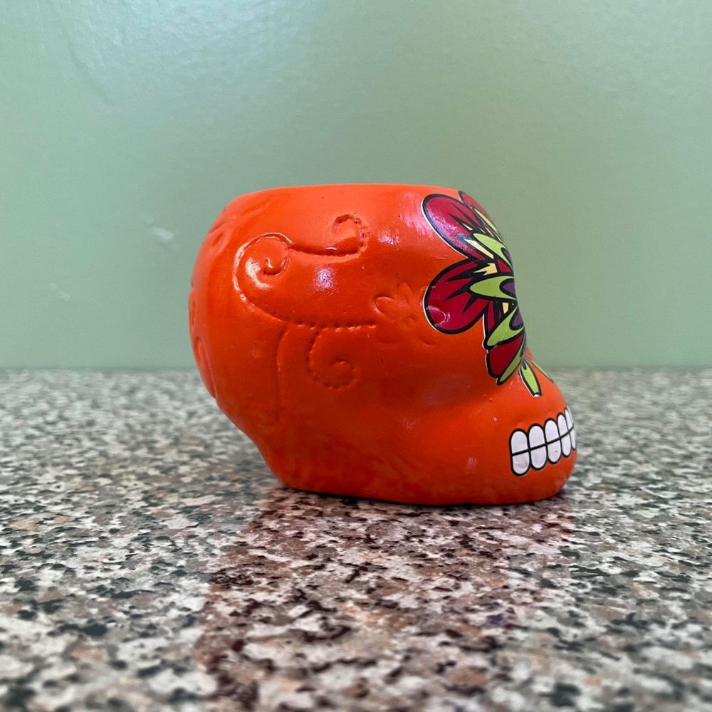 Mini Sugar Skull Succulent Planter