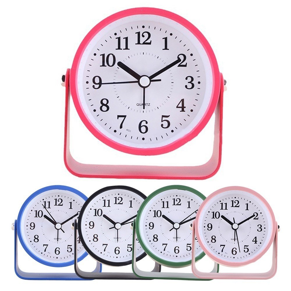 User Friendly Portable Quartz Alarm Clock Featuring Bold Number Display