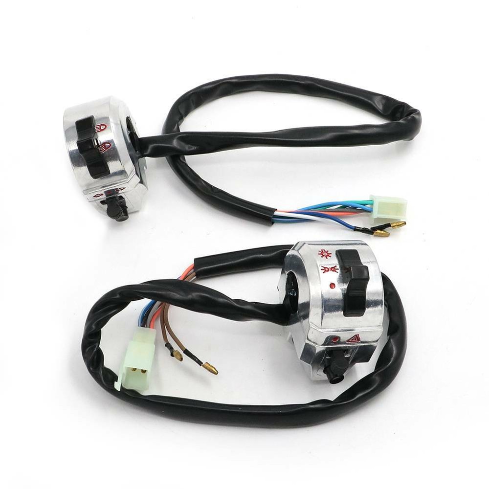 22mm 7/8" Universal Motorcycle Handle Bar Handlebar Switch Control Left & Right