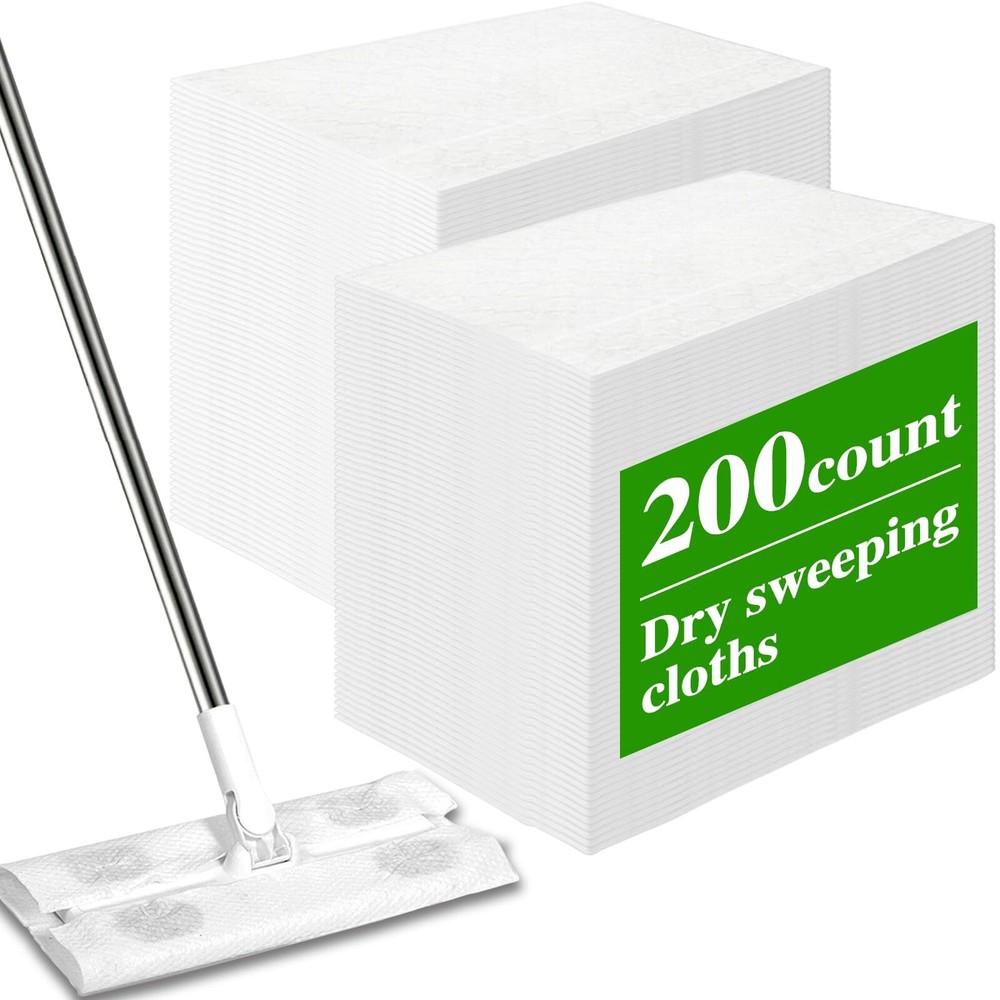 Dry Sweeping Cloths Mop Refill Compatible with Swiffer Sweeper Disposable Duster