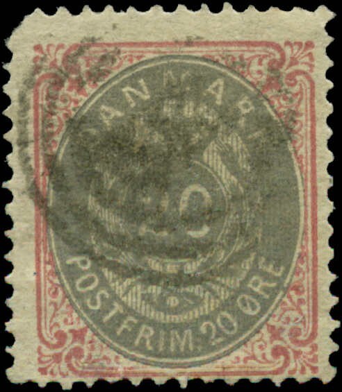 Denmark Scott #31 Used