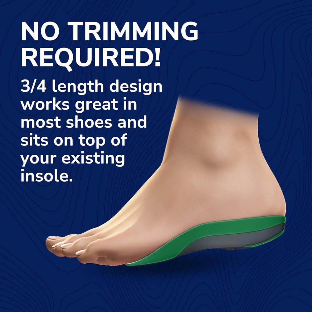 Custom Fit Orthotic Inserts, Cf 210
