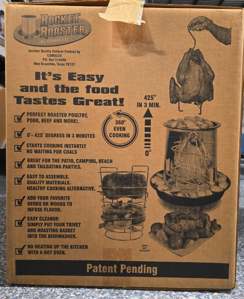 Rocket Roaster by Comalco - NEW IN BOX!