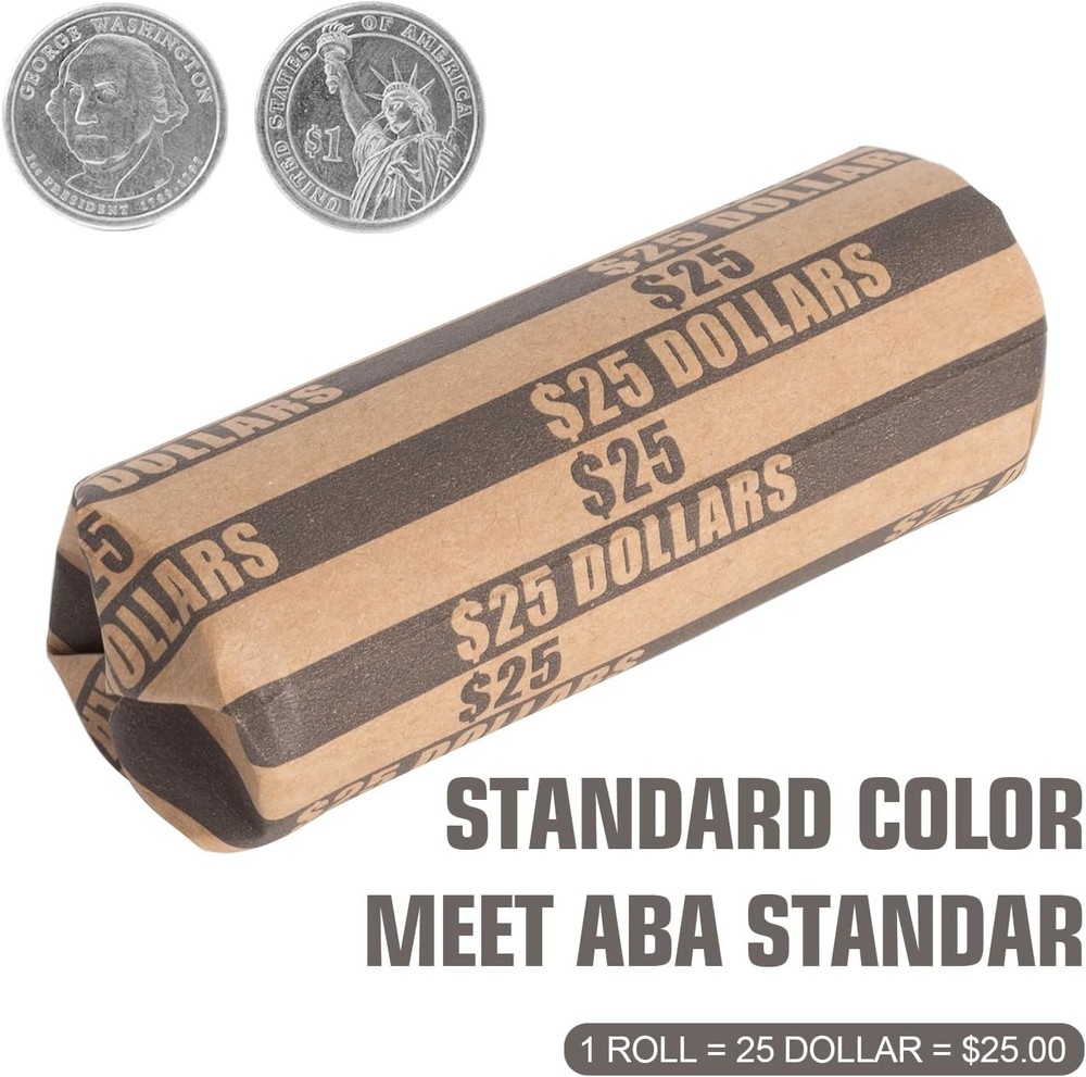 Dollar Coin Paper Currency Wrappers