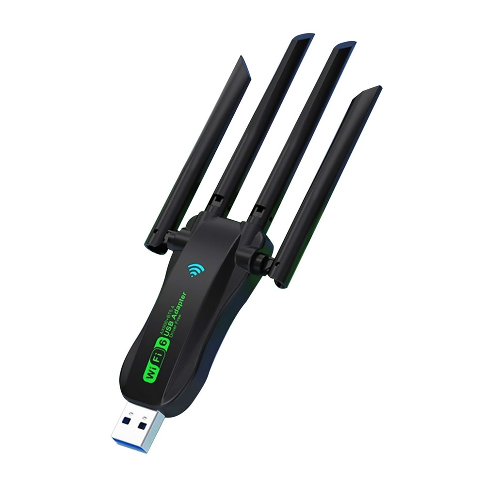 For Computer WiFi 6 Bluetooth 5.4 Adapter Dual Band USB Wireless Network Card