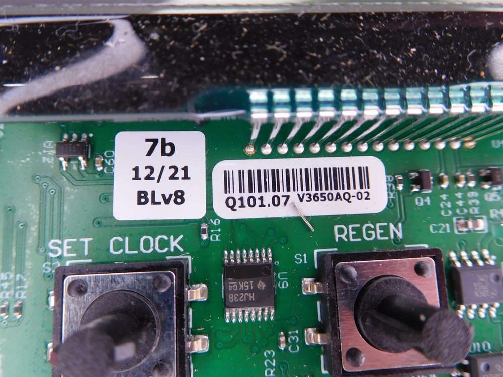 CLACK V3650 AQ-02 Replacement 5 Button Control Board Display (061325)