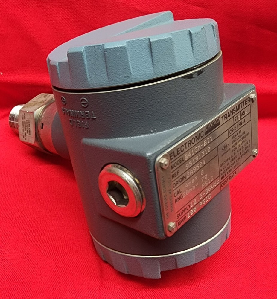 ELECTRONIC FOXBORO TRANSMITTER 841GM-BI1 12.5-36VDC 100PSIG