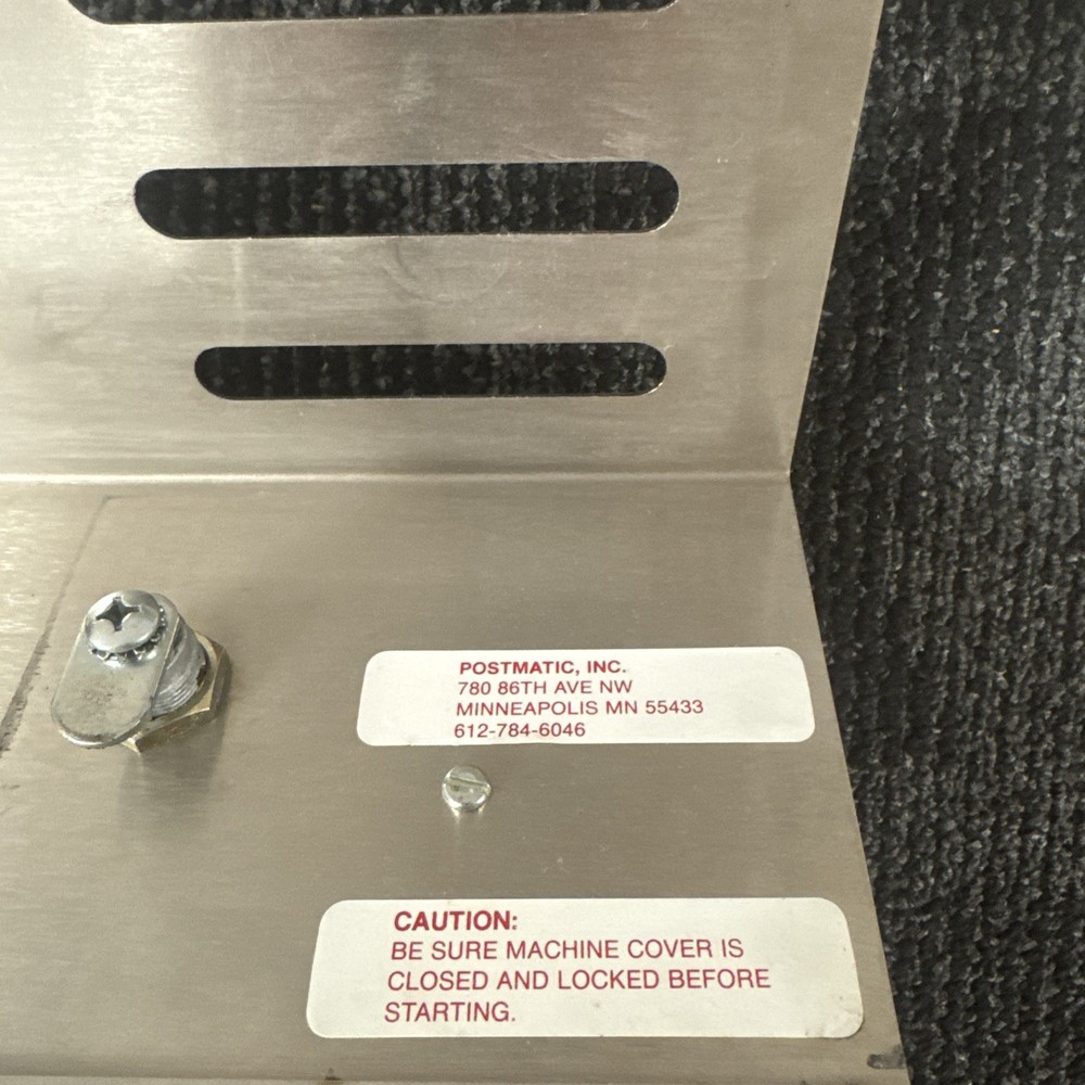 Used Postmatic 6000 Stamp Affixer (item #250)