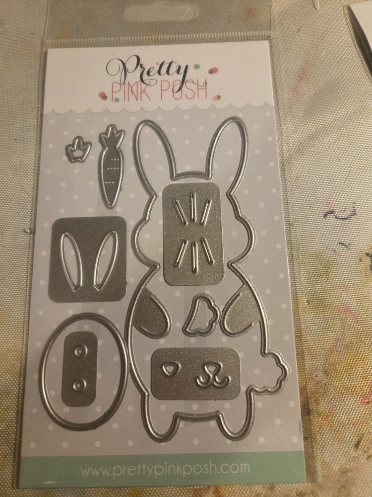 Pretty Pink Posh BUNNY HOLDER die